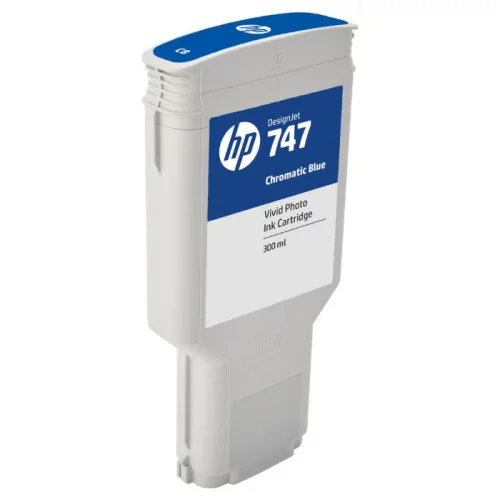 Картридж/ HP 747 300-ml Chromatic Blue Ink Cartridge (P2V85A) фото 2