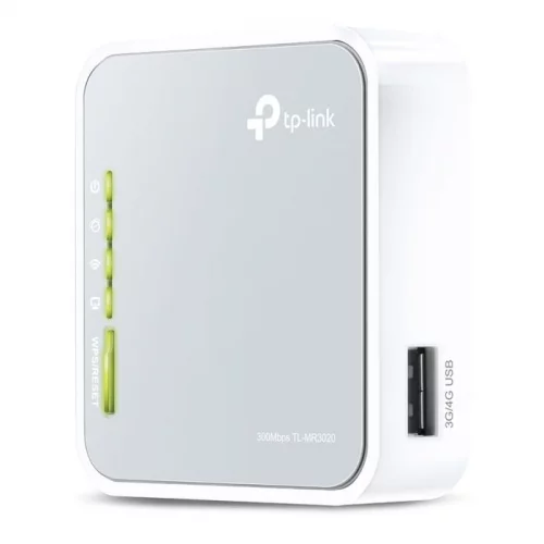 Роутер TP-Link TL-MR3020 N300 3G/ 4G (TL-MR3020)