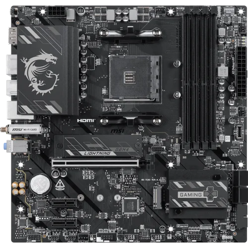 Материнская плата/ B550M GAMING PLUS WIFI6E
