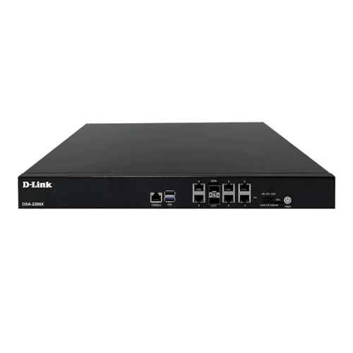 Маршрутизатор/ Service Router, 6x1000Base-T, 2x10GBase-X SFP+, 2xUSB ports, RJ45 Console (DSA-2208X/A1A)