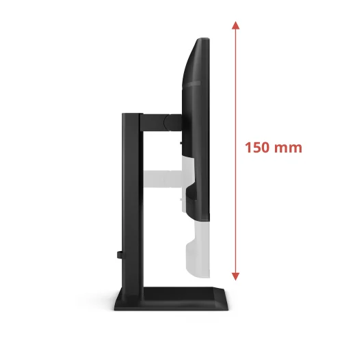 Монитор AOC 24E4U 23.8 1920x1080, IPS, 200Hz, 80M:1, 300cd, 4 ms, HDMI 1.4, DisplayPort 1.2, 4*USB, Speakers, Height adj 150, pivot, VESA 100, 3Y, Black фото 19