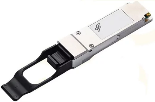 FiberTrade QSFP+ модуль, 40Гбит/ с, 850нм, MPO/ MTP-12, 100м (FT-QSFP+-SR4-M)