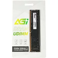 Модуль памяти AGI DDR4 3200MHz 8GB UDIMM RETAIL (No Heat Sink (for UDIMM)) -Single tray (AGI320008UD138-ST)