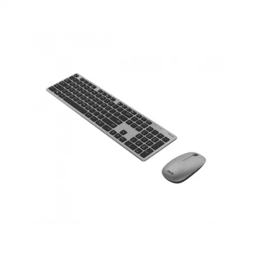 Клавиатура и мышь Asus W5000 slim Multimedia, Wireless, USB, 1600 dpi, Grey/Black (90XB0430-BKM0J0) фото 2