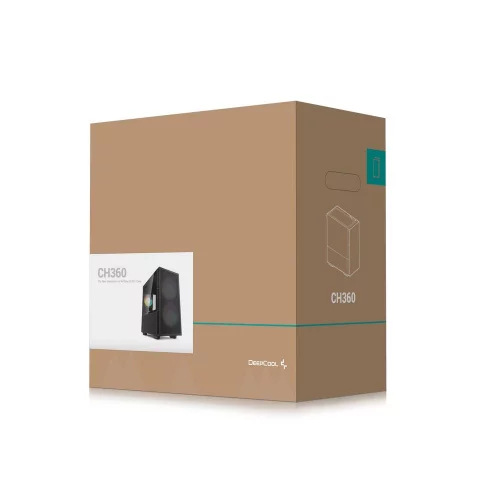 Корпус Deepcool CH360 Black (R-CH360-BKAPE3-G-1) фото 15