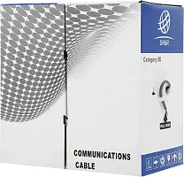 Кабель сетевой Ningbo UTP 4 пары cat.5E solid 0.5мм CCA molded 305м серый (1649789) (1649789#MLN)