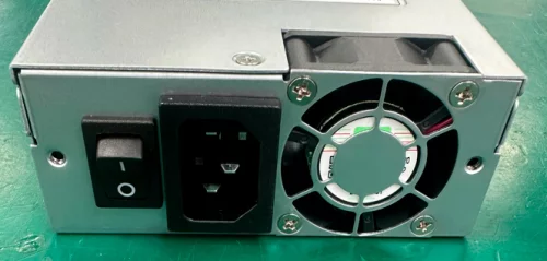 Серверный блок питания/ Server power supply Qdion Model PSR1-0600-C P/ N:7300600PSR0002 1U Single Server Power 600W Efficiency 90+, Cable connector: C14 [U1A-C20600-D/ 99SAC20600I1170112] (7300600PSR0001) фото 4