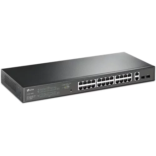 Коммутатор/ 28-Port Gigabit Easy Smart Switch with 24-Port PoE+ (TL-SG1428PE) фото 2