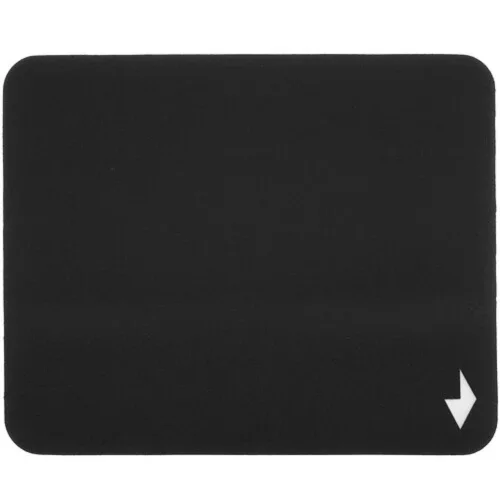 Коврик для мыши Gembird MP-BLACK-S, чёрный, размеры 220*180*2мм, ткань+резина, черный