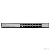Коммутатор/ Неуправляемый PoE-коммутатор, 24x100Base-TX PoE, 2x1000Base-T, PoE-бюджет 285 Вт, PoE до 250 м, комплект для установки в 19" стойку (OS1226P/A1A)