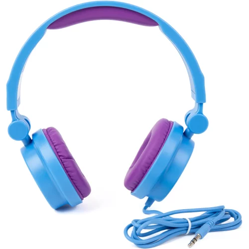 Наушники детские Hiper LUCKY Purple, фиолетовые-синие (HTW-VTX6)