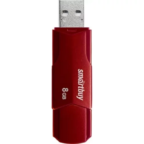 Smartbuy USB Drive 8GB CLUE Burgundy (SB8GBCLU-BG) UFD 2.0 фото 3