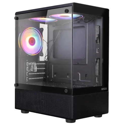 Ginzzu RX670 mATX FAN 12CM FRGB*3