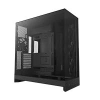 Корпус без блока питания/ Case NZXT H9 Flow (2025), Midi-Tower, TG, 3x140mm + 1x120mm, 2xUSB-A 3.2 + 1xUSB-C 3.2, E-ATX, ATX, mATX, mITX Black (CM-H92FB-01)