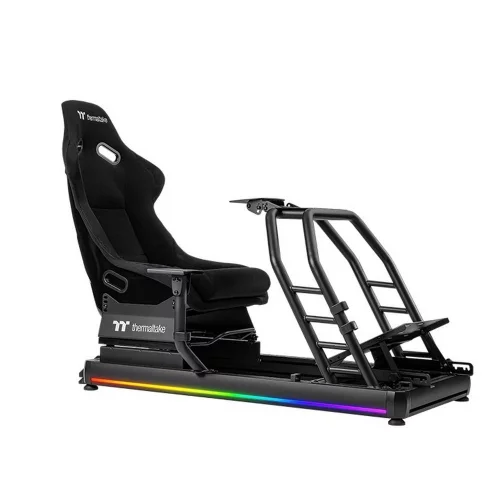 Игровое кресло Thermaltake GR500 Racing Simulator Cockpit / Steel+AluminumBlack/ 01 (GSC-R50-CPASBB-01)