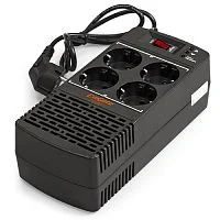 Exegate EP285941RUS Стабилизатор ExeGate Power AD5000-500 (500VA/ 300W, диапазон 150...280В, 4 евророзетки)