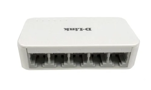 Коммутатор/ DES-1005C Unmanaged Switch 5x100Base-TX, plastic case (DES-1005C/F6/E)