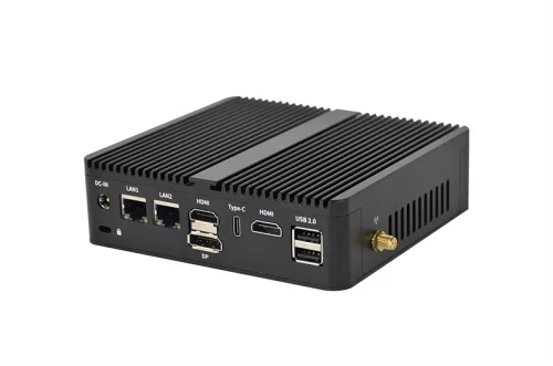 Компьютер IRBIS Smartdesk mini PC Fanless Intel N100 (4C/ 4T - up to 3.4Ghz), 8GB DDR4 3200, 256GB SSD M.2, Intel UHD, WiFi, BT, 2xCOM, NoOS, 1Y (ISDP1003HA)