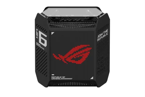 ASUS ROG GT6(B-1-PK)/ / 1 access point / 802.11ax, 574 + 4804Mbps, 2,4 + 5 gGz, black ; 90IG07F0-MU9A10