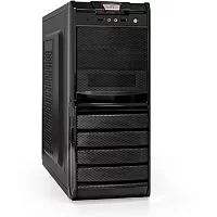 Exegate EX278399RUS Корпус Miditower Exegate XP-329S Black, ATX, , 2*USB, Audio