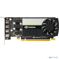 Видеокарта/ VGA NVIDIA QUADRO T1000 4GB, GDDR6/128-bit, PCIe 3.0, 4xmDP, 1-slot, BOX/RTL/PB (900-5G172-2550-000)