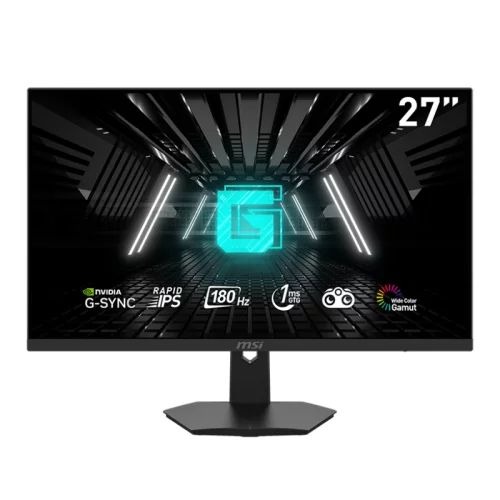 Монитор 27" MSI G274F Black (Ultra Rapid IPS, 1920x1080, HDMI+HDMI+DP, 1 ms, 178°/ 178°, 300 cd/ m, 3000:1 (100M:1), 180Hz) (9S6-3CC2CH-057)