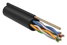 Кабель информационный ITK Generica BC3-C5E04-359-305-G кат.5E F/ UTP 4X2X24AWG LDPE внешний 305м черный