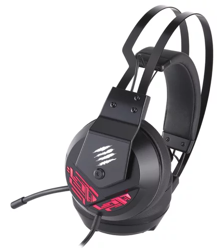 Игровые наушники Mad Catz F.R.E.Q. 4 чёрные 7.1, USB, RGB подсветка, 50 мм неодимовые магниты, 32 Ом, 20 ~ 20000 Гц, микрофон (AF13C2INBL000-0) фото 6