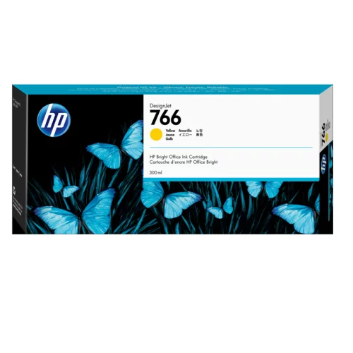 Картридж/ HP 766 300-ml Yellow InkCrtg (P2V91A)
