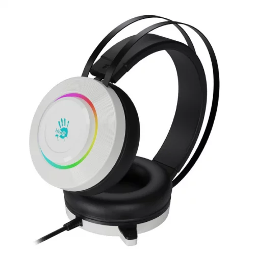 Гарнитура A4Tech Bloody G521 мониторные, оголовье, 7.1, RGB, Stereo, USB, 2.3 m (G521 (WHITE)) фото 3