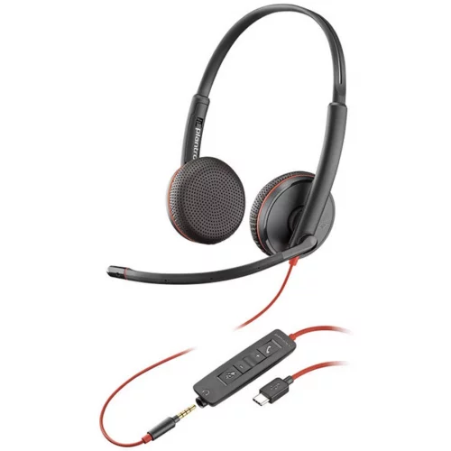 Гарнитура проводная Plantronics Blackwire C3225-C USB-C (209751-201)