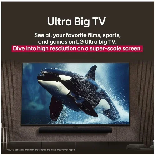 86 Телевизор NANO LED LG 86NANO81A6A.ARUG фото 13