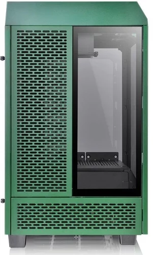 Корпус Thermaltake The Tower 100 Racing Green черный без БП miniITX 1x120mm 3x140mm 2xUSB3.0 audio bott PSU (CA-1R3-00SCWN-00) фото 3