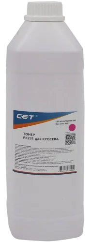 -/ Тонер PK231 для KYOCERA ECOSYS M8124cidn/ 8130cidn (Japan) Magenta, 500г/ бут, (унив.), OSP0231M-500