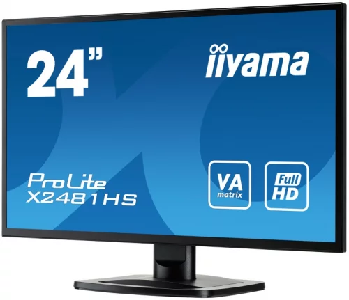 Монитор Iiyama LCD 23,6 PROLITE X2481HS-B1 Черный фото 3