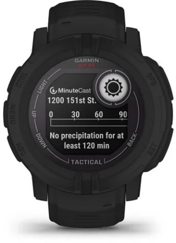 Смарт-часы Garmin Instinct 2 Solar 45мм 0.9 AMOLED корп.черный рем.черный (010-02627-03) фото 9