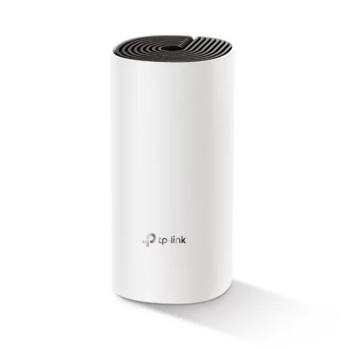 Deco M4(1-pack) AC1200 Домашняя Mesh Wi-Fi система-одно устройство, чипсет Qualcomm, 867 Мбит/ с на 5 ГГц + 300 Мбит/ с на 2,4 ГГц, поддержка стандартов 802.11ac/ a/ b/ g/ n, 2 гигабитных порта Ethernet, 2 встроенные антенны, MU-MIMO, Beamforming,{8