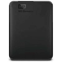 Внешний жёсткий диск HDD 5TB Western Digital Elements Portable 2.5" 5400rpm USB 3.0 (WDBU6Y0050BBK-WESN)