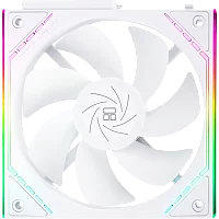 Кулер для корпуса/ Case Cooler Thermalright TL-M12QRW Reverse (124x120x25mm, 4-pin PWM, ARGB, 47.6CFM, 23.2dBA, 1500RPM, White)