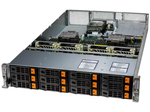 Supermicro SuperServer 2U 621H-TN12R 2x6530/ 4x64Gb/ 1xPM9A3 960GB NVMe/ 2x10GbE 2x10GbSFP+/ 12 NVME cable kit / 6th config (SYS-621H-TN12R.)