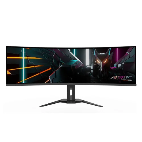 Монитор Gigabyte 49 Aorus CO49DQ черный OLED 16:9 HDMI M/ M матовая HAS Piv 250cd 178гр/ 178гр 5120x1440 144Hz DP DQ USB 11.28кг (20VM0-CO49DQBT-1EKR) фото 2