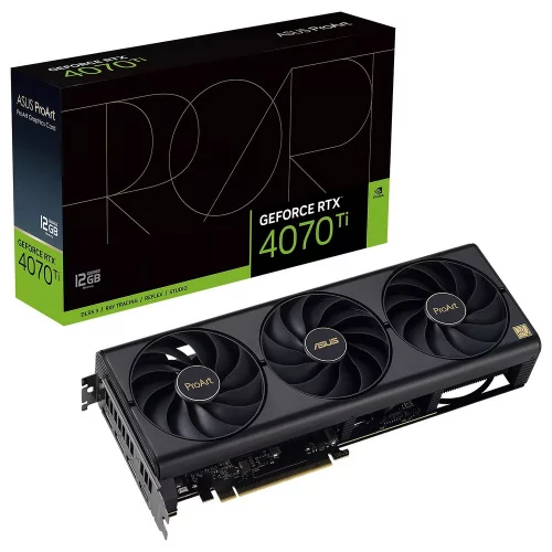 PROART-RTX4070TI-12G/RTX4070TI,HDMI*1,DP*3,12G,D6X (90YV0J31-M0NB00)