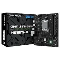 Материнская плата Maxsun MS-Challenger H610M-H V1 H610, LGA1700, 2*DDR4, 1*PCIEx16, 1*PCIEx1, 1*M.2, 4*USB3.2Gen1, 6*USB2.0, 2*SATA3.0, 1G, HDMI, M-ATX, RTL (6940709663417)