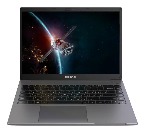 Ноутбук СИЛА/ Ноутбук СИЛА НК2-3404 14(1920x1200 IPS)/ Intel Core i7 1360P(2.2Ghz)/ 16384Mb/ 1024PCISSDGb/ noDVD/ Int:Intel Iris Xe Graphics/ Cam/ BT/ WiFi/ 67WHr/ war 3y/ 1.48kg/ графит/ Win11Pro + 65W, RU kbd (HK2-3404-8)