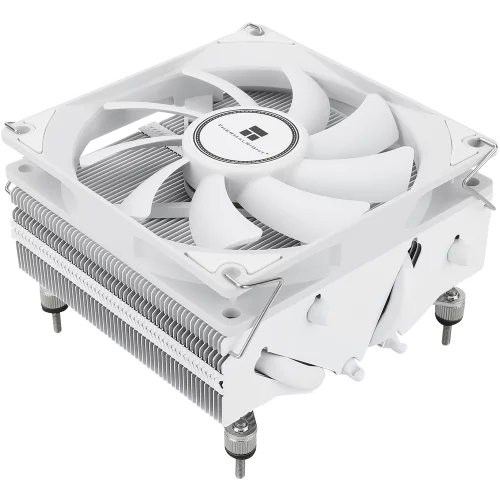 Кулер для процессора/ CPU Cooler Thermalright AXP-90 X53 White (4-pin PWM, 38mm, Ni/ Cu, 4x6mm, 1x92mm, 42.58CFM, 22.4dBA, 2700RPM, S: 1851/ 1700/ 1200/ 115X, AM5/ AM4, white) (AXP-90-X53-WH)