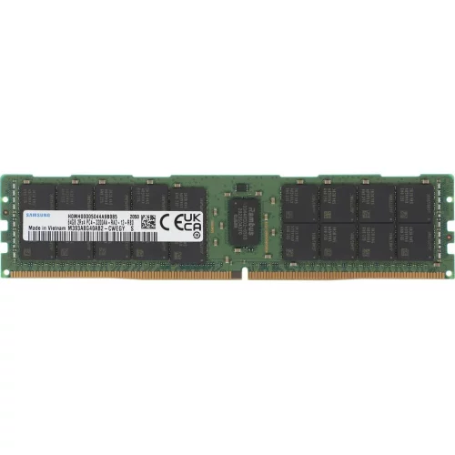 Модуль памяти 64GB Samsung DDR4 M393A8G40AB2-CWE PULL 3200MHz 2Rx4 RDIMM Registred ECC (M393A8G40AB2-CWE_PULL)