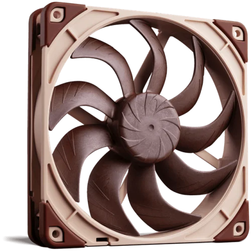 Кулер для корпуса/ Case Cooler Noctua NF-A14x25 G2 LS-PWM (140x140x25mm, 4-pin PWM, 48.03CFM, 11.4dBA, 800RPM, Beige/Brown)