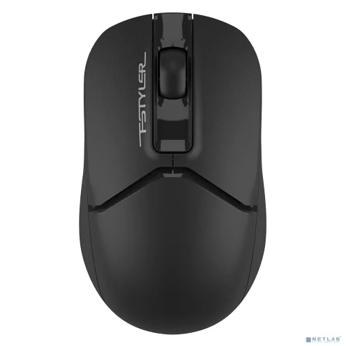 A-4Tech Мышь Fstyler FG12 black optical (1200dpi) cordless USB (3but) [] (1454090)