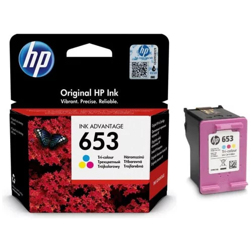 Картридж/ HP 653 Tri-color Original Ink Advantage Cartridge (3YM74AE) фото 2