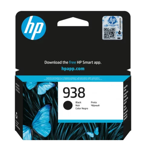 Картридж Cartridge HP Ink 938 черный, 1250 страниц (4S6X8PE)